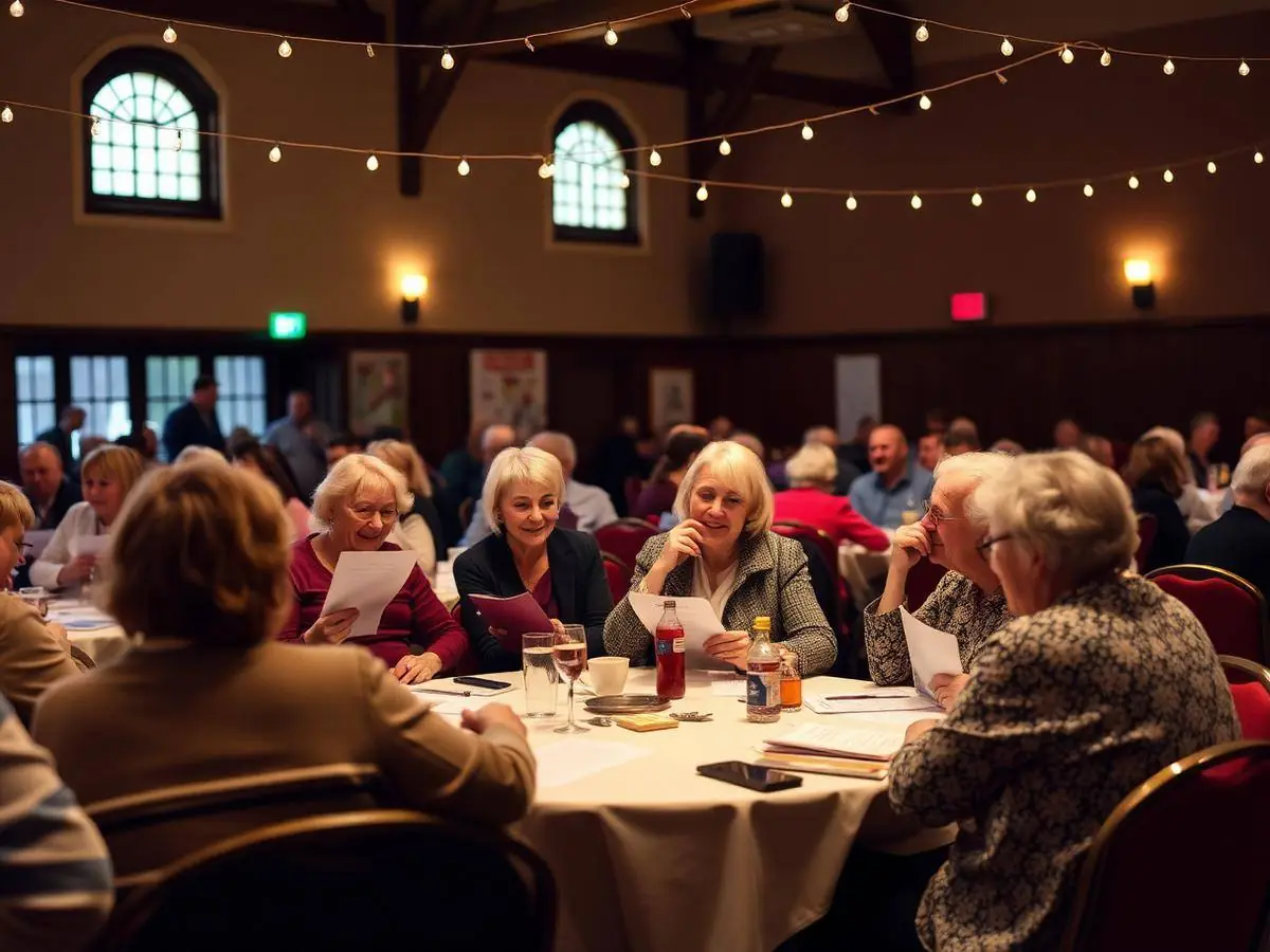 Club members at a recent community event